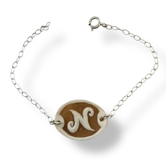 Bracelet Mandile 1922 Woman Cammei  in Silver Conchiglia 2MBRCLN - 2MBRCLN